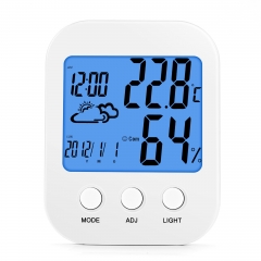 DT-22 Digital thermometer / hygrometer Humidity Meter Weather Station Tester Temperature clock