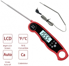 KT-6820 NEW DESIGN Waterproof Digital Meat Thermometer Instant Read Waterproof Food Thermometer BBQ thermometer