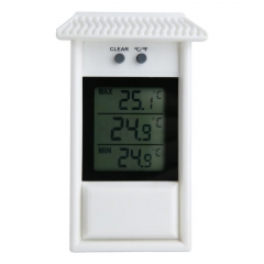 DT-NBL16 Waterproof Thermometer Garden GreenHouse Wall Temperature Measurement Max Min Value Display -20~50C