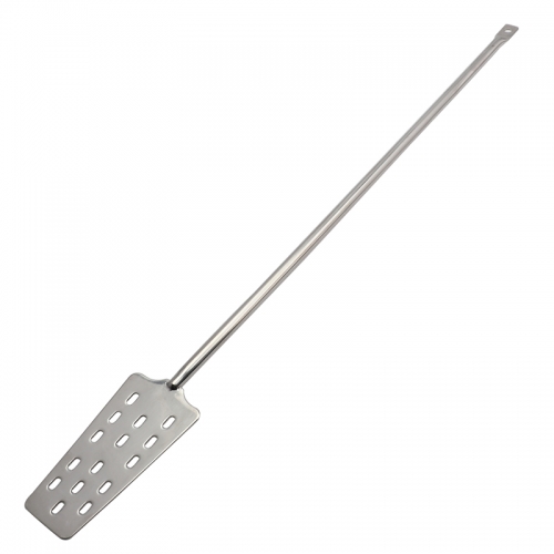 HB-SPM01 304 Stainless Steel Mash Stirrer Paddle 61.5cm/24'' Mash Stirrer Paddle with 15 Drilled Holes paddle Beer homebrew