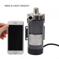 HB-MP01 Stainless head Magnetic Pump 15R,Food Grade High Temperature Resisting beer Magnetic Drive Pump Home Brew EU/US/AU plug