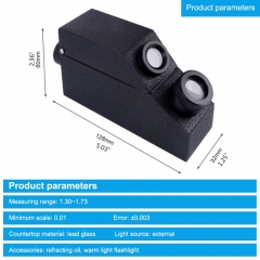 RHG-01 Gem Refractometer Jewelry RHG 1.30-1.81RI Professional Gemstone ldentification Built-in LED Light Diamond Detector Testing Tool