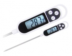 KT-15 Digital Cooking Kitchen BBQ Grill Thermometer With Long Probe for Liquids Pork Milk Yogurt Deep Fry Roast Baking Temperature