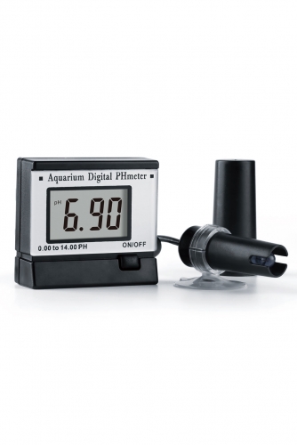 PH-025 Digital Online PH Monitor pH Meter Tester Monitor 0.00-14.00 with ATC for Hydroponics Aquarium