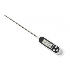 KT-15 Digital Cooking Kitchen BBQ Grill Thermometer With Long Probe for Liquids Pork Milk Yogurt Deep Fry Roast Baking Temperature