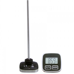 KT-25 Digital lcd display stainless steel probe cooking food instant read wine thermometer