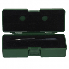 RB-03GE Green Color Protable Optical Refractomter Boxes Case with Sponge.