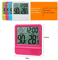 DT-38 Indoor Room LCD Digital Hygrometer Thermometer Baby Smile Face Household Temperature Humidity Meter