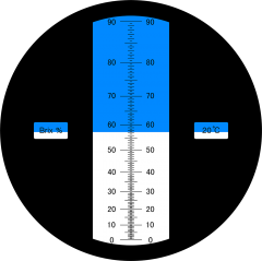 RHB0-90 Brix 0-90% optical refractometer