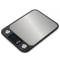 DS05A-10KG 10kg/1g Black Color LCD Display Multi-function Digital Food Kitchen Scale Stainless Steel Weighing Food Scale Cooking Tools Balance