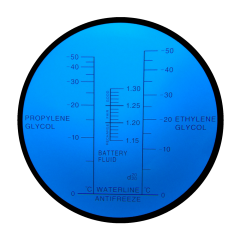 LED-RHA-402 ATC E-50~0℃ P-50~0℃ B1.15-1.30sg Refractometer With LED Light