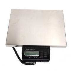 PCR-3115 300 Kg Electronic Floor Scale Heavy Duty 660 Lb x 0.1 Lb Postal Scale LCD Digital Platform Weight Scale Balance Measuring Tool