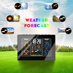 Wireless digital automatic radio control Weather Forecast Station DT-PT201C with hygrometer thermometer Sensor