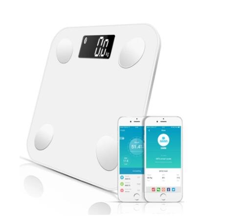 BS04A-180KG 180KG 0.1kg Body Fat Scale Floor Scientific Smart Electronic LED Digital Weight Bathroom Balance Bluetooth APP Android or IOS