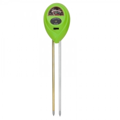 SP-Soil3in1LG 3 in 1 Light green color soil PH meter MoistureLightpH Test Acidity humidity sunlight garden plants Flowers moist tester instrument tool