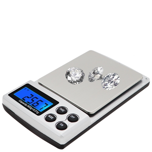 DS11A-500G 500g 0.01g Mini Digital Scales Electronic kitchen gram Jewelry diamond Balance Weighing tool with backlight 90%off