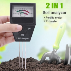 SP-SoilA92 2 In 1 Soil Analyzer PH Meter Acidity Alkalinity Tester with 3 Probes for Garden Farm can CSV