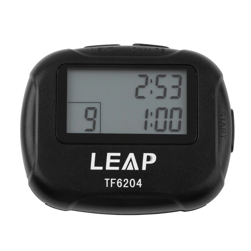 TF6204 Training Electronics Interval Timer Segment Stopwatch Interval Chronograph for Sports Yoga Cross-fit Boxing GYM Trainings