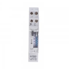 TM-136 110-240V 16A 15 Minutes Mechanical Timer 24 Hours Programmable Din Rail Timer Time Switch Relay Measurement Analysis Instruments