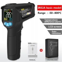 MESTEK Digital Pyrometer Thermometers Non Contact Laser Thermometer Temperature Gun infrared thermometer termometro infrarojo