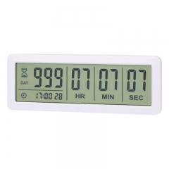 TM-141 Big Digital Countdown Days Timer Clock - 999 Days Count Down Clock Timer for Graduation Lab Kitchen