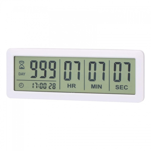 TM-141 Big Digital Countdown Days Timer Clock - 999 Days Count Down Clock Timer for Graduation Lab Kitchen