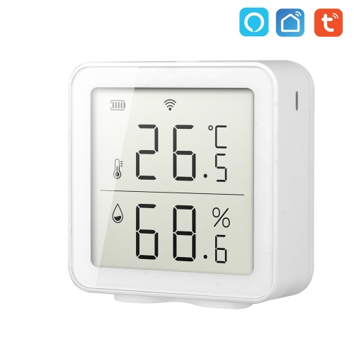 DT-42 Tuya WIFI Temperature And Humidity Sensor Smart Home Indoor Intelligent Sensor Thermometer Humidity Meter Work With Alexa