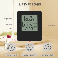 DT-51 Digital Indoor Thermometer Hygrometer for Home Electronic Temperature Measuring Instrument Humidity Meter