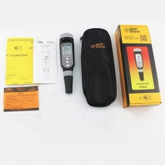 PH-838 Smart Sensor Portable PH/TEMP High Precision Digital Pen PH Meter 0~14pH Water Quality Tester Acidometer IP65