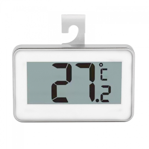 CE ROHS waterproof refrigerator freezer thermometer magnetic digital Fridge Thermometer with retractable stand and hanging mount