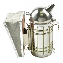 BS-03 Apiculture Beekeeping Equipment Stainless steel+ Corium Bee Smoker