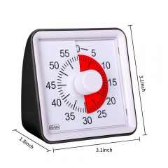 60 Minutes Visual Timer, Silent Countdown, Time Management Tool For Children And Adults Visual Timer