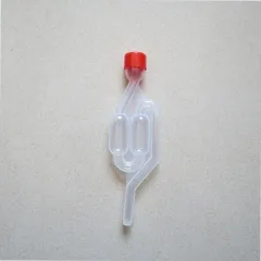 Airlock-S Homemade Airlock Air Water Sealed Exhaust Valve Homebrew Wine Fermentation Tool