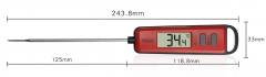 DD-TP602 Meat Thermometer Kitchen Digital Cooking Food Water Milk Probe Electronic BBQ Household Temperature Detector