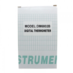 DM6802B K-Type Two Channel Temperature Tester Sensor digital Thermometer