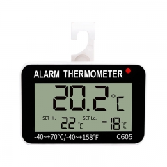 Digital wireless fridge thermometer temperature measurement waterproof freezer alarm thermometer