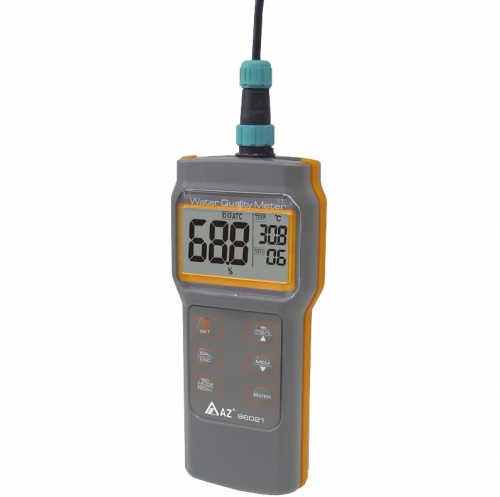 AZ 86021 Waterproof IP67 Combo Water Quality Meter-pH/COND./SALT/TDS/D.O