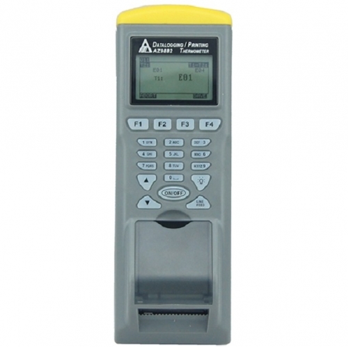 AZ 9882 K, J, T, R, S, E Type Thermocouple Thermo Data Logger with Printer