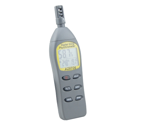 AZ 8706 Digital Pocket Type Psycrometer with External Temperature Probe