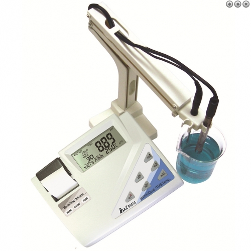 AZ 86555 Multiparameter Benchtop Water Quality Meter - pH/ ORP/ Conductivity/ TDS/ Salinity with Printer