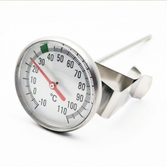 KT-39B 45mm Dial Portable Stainless Steel Kitchen Food Cooking Milk Coffee Probe Thermometer