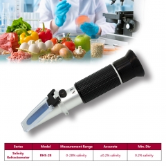 RHS-28 ATC 0-28% salinity optical refractometer