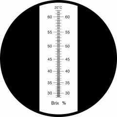 RHB-62 ATC Brix 28-62% optical refractometer