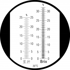 RHB-612 ATC milk 0-25% Soybean 0-32% Brix Optical Refractometer