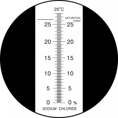 RHS-28 ATC 0-28% salinity optical refractometer