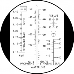 RHA-701 ATC Adblue 30-35% B1.100-1.400 sg E-50~0℃ P-50~0℃ C-40~0℃ optical refractometer