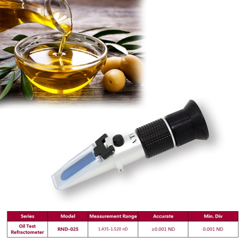 RND-025 ATC 1.435-1.520nD optical refractometer for Oil