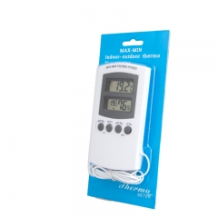 TH-013 Electronic Room Digital lcd monitors Indoor Outdoor Thermometer Hygrometer Max Min Thermo-hygrometer