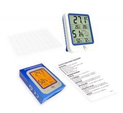 DD-DTH159 Digital Min-max Hygrometer Indoor Thermometer Humidity Gauge with LCD Backlight