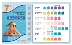 7 in 1 Pool water test strips